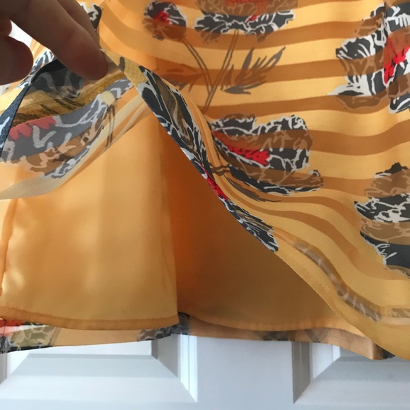 Banana Republic Factory Petite Yellow Dress - Picture 5 of 6